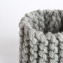 Mini Basket Beginner Knitting Kit, thumbnail 5 of 8