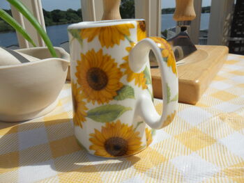 Cream Jug In Sunflower Design, 3 of 8