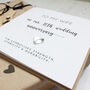 10th Wedding Anniversary Card With Tin Heart, thumbnail 3 of 9