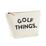 'Golf Things' Bag Gift For Golf Lover, thumbnail 2 of 3