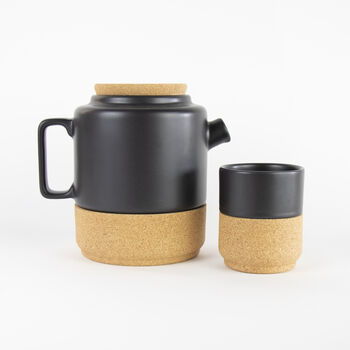 Eco Cork + Ceramic Teapot, 8 of 8
