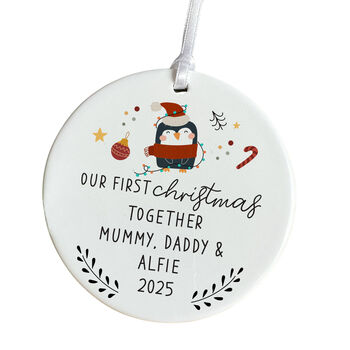Our First Christmas Together Gift Ornament, 3 of 7