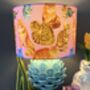 Crazy Cat Lady Designer Cats Lampshade, thumbnail 2 of 10