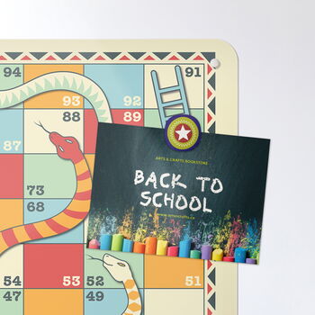 Snakes And Ladders / Large Magnetic Board For Children, 4 of 7