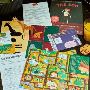 Zoo Themed Logic Puzzle For Kids, Escape Room Game, 2 of 8