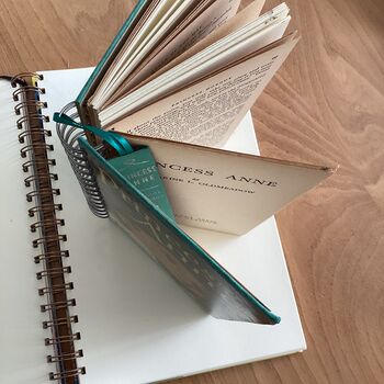 'Princess Anne' Upcycled Notebook, 3 of 4