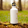 Inky Wildflower Metal Water Bottle With Personalisation, thumbnail 8 of 12