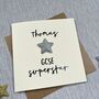 Gcse Exam Results Superstar Personalised Card, thumbnail 1 of 3