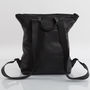 Brockley Leather Unisex Backpack, thumbnail 9 of 11