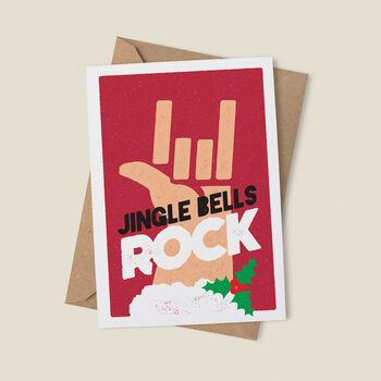 'Jingle Bells Rock' Funny Christmas Card, 2 of 6