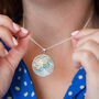Personalised Sterling Silver Map Pendant Necklace, thumbnail 1 of 11