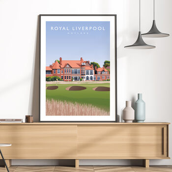 Royal Liverpool Hoylake Golf Poster, 2 of 7