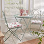 Helmsley Blush Floral Padded Seat Cushions, thumbnail 3 of 5