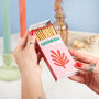 Personalised Colourful Abstract Matches, thumbnail 1 of 5