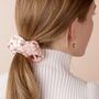 Pusheen The Cat Pink Strawberry Milk Carton Hair Scrunchie, thumbnail 3 of 6