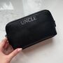 Personalised Mens Saffiano Leather Toiletry Bag, thumbnail 7 of 8