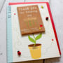 Thank You For Helping Me Grow Card And Seed Packet Gift, thumbnail 3 of 8