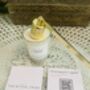Gold Candle Snuffer In A Satin Bag, thumbnail 4 of 4