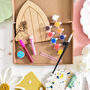 Fairy Door Mushroom Wooden Craft Kit Letterbox, thumbnail 1 of 6