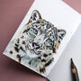 Inky Snow Leopard Notebook, thumbnail 8 of 9