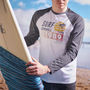 Personalised Your Surfing Holiday Long Sleeved Tee, thumbnail 1 of 2