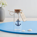 Thinking Of You Keepsake Anchor Message Bottle Gift By Bombus ...