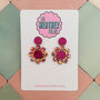 Daisy Flower Earrings, thumbnail 2 of 12