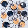Personalised Scorpio Star Sign Leather Keyring, thumbnail 5 of 5