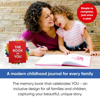 Baby's 1st Christmas Gift Childhood Memory Journal Blue, 2 of 12