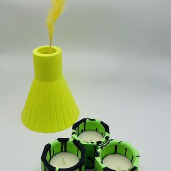 Neon Yellow Vase, 4 of 12