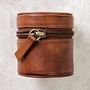 Personalised Leather Jewellery Travel Pouch For Her, thumbnail 7 of 9