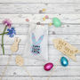 Personalised Happy Easter Egg Bunny Bag, thumbnail 3 of 4