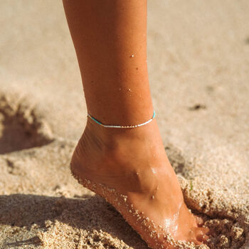 Gembira Beaded Anklet Giada Collection, 5 of 7