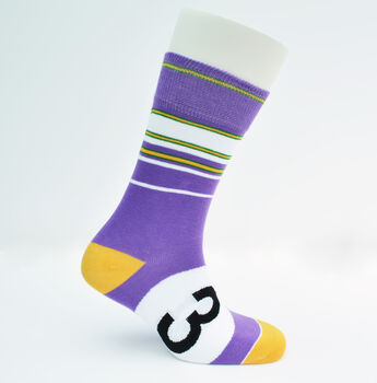 Racing Car Socks Available In Eight Colours, 6 of 10