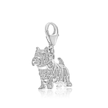 Westie Charm Sterling Silver, 6 of 10