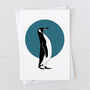 Penguin Gift Wrap Pack With Card Option, thumbnail 3 of 7