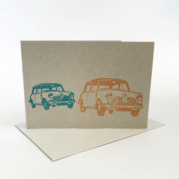 Recycled Letterpress Greeting Card Pack Of Six, 9 of 9