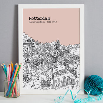 Personalised Rotterdam Print, 9 of 10