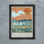 Ullswater Lake District Poster Print, thumbnail 1 of 3