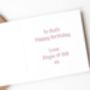 Floral 30th Birthday Card, thumbnail 2 of 3