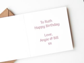 Floral 30th Birthday Card, 2 of 3