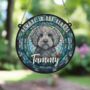 Labradoodle Grey Memorial Suncatcher, thumbnail 6 of 6