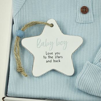 New Baby Boy Letterbox Gift Set, 2 of 7
