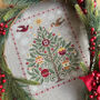Oh Christmas Tree Modern Cross Stitch Kit, thumbnail 1 of 5