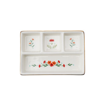 Floral Ceramic Jewellery Organiser In Gift Box, 4 of 7