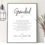 Personalised Poem For Grandad, Fathers Day Print, thumbnail 3 of 8