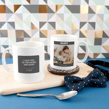 Personalised Photo And Message Mug For Dad, 4 of 5