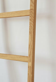 Handmade Wooden Storage Ladder, 7 of 10
