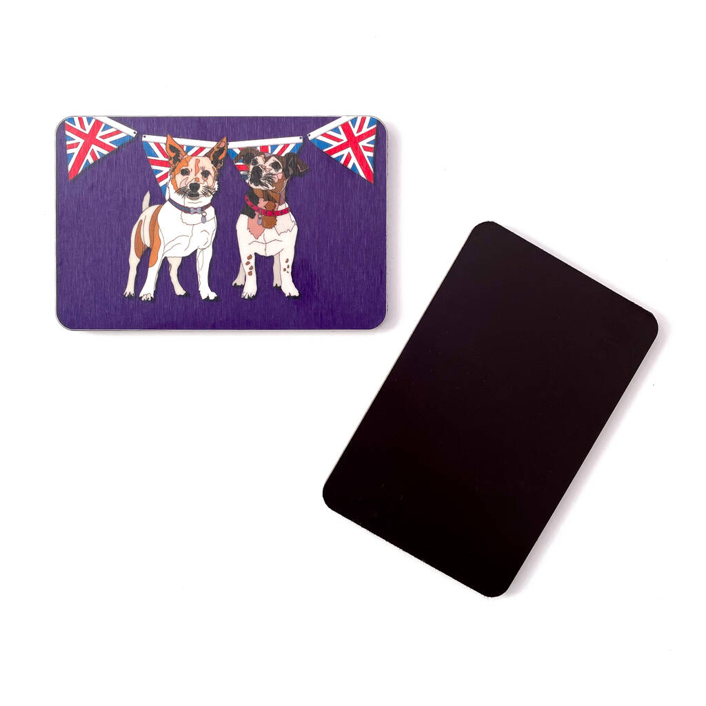 King Charles Coronation Souvenir Fridge By Bean and Bemble