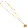 Pusheen The Cat Pink And Gold Heart Necklace, thumbnail 6 of 7